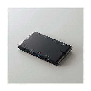 エレコム USB Type-C接続モバイルドッキングステーション ブラック DST-C05BK-イメージ1
