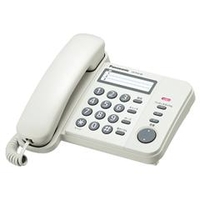 パナソニック 電話機 ホワイト VEF04W