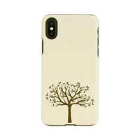 Man&Wood iPhone XR用天然木ケース Apple tree I13870I61
