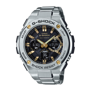 カシオ ソーラー電波腕時計 G-SHOCK G-STEEL ゴールド GST-W110D-1A9JF-イメージ1