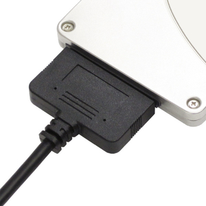 アイネックス 2．5インチSATA-USB3．2Gen1変換アダプタ ブラック CVT-08B-イメージ2