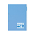 コクヨ カラー仕切カード(ファイル用) A4タテ 第1山・青 20枚 F873880-ｼｷ-60-1-イメージ1
