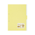 コクヨ カラー仕切カード(ファイル用) A4タテ 第3山・黄 20枚 F873882-ｼｷ-60-3-イメージ1