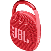 JBL Bluetoothポータブルスピーカー CLIP 4 レッド JBLCLIP4RED