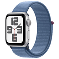 Apple Apple Watch SE(GPSモデル)- 40mm シルバーアルミニウムケースとウインターブルースポーツループ MRE33J/A