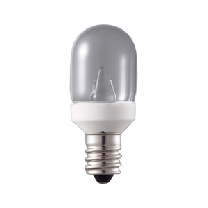 パナソニック LED電球 E12口金 全光束20lm(0．7W装飾電球 T形タイプ クリアタイプ) 電球色相当 LDT1LE12C-イメージ2