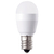 パナソニック LED電球 E12口金 全光束10lm(0．5W小丸電球 T形タイプ) 電球色相当 2個入り LDT1LHE122T-イメージ2