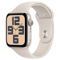 Apple Apple Watch SE(GPSモデル)- 44mm スターライトアルミニウムケースとスターライトスポーツバンド - S/M MRE43J/A