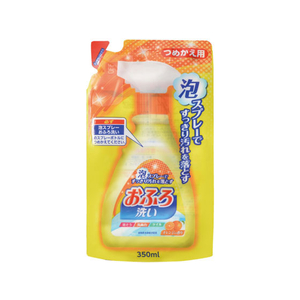 日本合成洗剤 ニチゴー 泡スプレー おふろ洗い 詰替 350ml FC15947-イメージ1