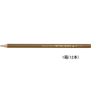 三菱鉛筆 色鉛筆 おうどいろ 12本 おうどいろ1ダース(12本) F861049-K880.19-イメージ1