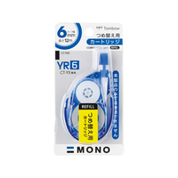 トンボ鉛筆 モノ YX 替えテープ 6mm 1個 F810323-CT-YR6