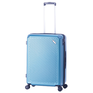 アジア・ラゲージ スーツケース(約68L/拡張時80L) GALE ターコイズブルー ALI-6020-24W ﾀ-ｺｲｽﾞﾌﾞﾙ--イメージ1