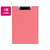 セキセイ クリップファイル発泡美人A4 短辺とじ ピンク 10枚 1箱(10枚) F892493-FB-2016-21-イメージ1