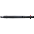 三菱鉛筆 ジェットストリーム3色0.38mm透明黒 F886720-SXE340038T.24