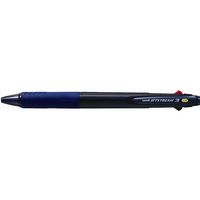 三菱鉛筆 ジェットストリーム3色0.38透明ネイビー F886721-SXE340038T.9
