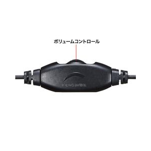 サンワサプライ 4極対応ヘッドセット ブラック MM-HS403BK-イメージ2
