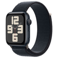 Apple Apple Watch SE(GPSモデル)- 44mm ミッドナイトアルミニウムケースとミッドナイトスポーツループ MREA3J/A
