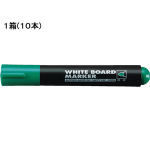 コクヨ ホワイトボードマーカー 中字 緑 10本 1箱(10本) F838117-PM-B102NG-イメージ1
