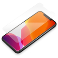 PGA iPhone 11 Pro Max/XS Max用治具付 保護フィルム 衝撃吸収/光沢 PG-19CSF01