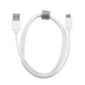 クオリティトラストジャパン ケーブルタイ付属 USB-A to Type-C 充電通信ケーブル(1m) ホワイト QTC-0412WH