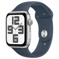 Apple Apple Watch SE(GPSモデル)- 44mm シルバーアルミニウムケースとストームブルースポーツバンド - S/M MREC3J/A