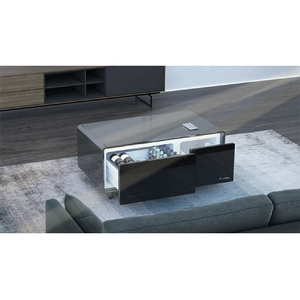ロイヤル 93L テーブル型冷蔵庫 (引き出しタイプ・2ドア) SMART TABLE ブラック STB90-BLK-イメージ3