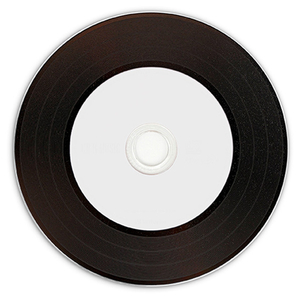 Verbatim インクジェットプリンタ対応音楽用CD レコードデザインPhono-R 10枚組 AR80FHP10V7-イメージ2