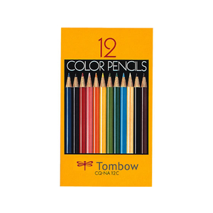 トンボ鉛筆 色鉛筆 紙箱入 12色セット F864878CQ-NA12C-イメージ1