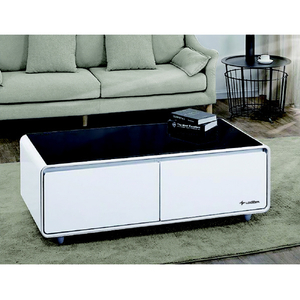 ロイヤル 135L テーブル型冷蔵庫(引き出しタイプ・2ドア・Bluetoothスピーカー搭載) SMART TABLE ホワイト STB135-WHT-イメージ4