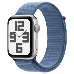 Apple Apple Watch SE(GPSモデル)- 44mm シルバーアルミニウムケースとウインターブルースポーツループ MREF3J/A-イメージ1