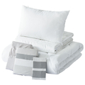 ニトリ すぐに使えるベッド用寝具6点セット シングル グレー 7544921