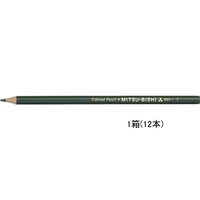 三菱鉛筆 色鉛筆 ふかみどり 12本 ふかみどり1ダース(12本) F865238-K880.7