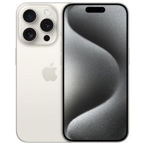 Apple SIMフリースマートフォン iPhone 15 Pro 256GB ホワイトチタニウム MTUD3J/A-イメージ1