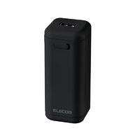 エレコム 乾電池式モバイルバッテリー(A×1) ブラック DE-KD01BK