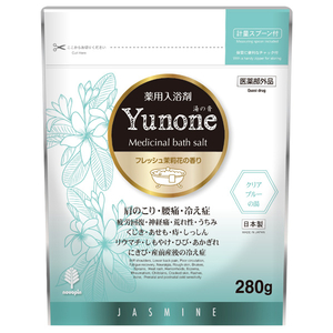 紀陽除虫菊 薬用入浴剤 Yunone(湯の音) フレッシュ茉莉花の香り N8927ﾕﾉﾈｼﾞﾔｽﾐﾝﾉｶｵﾘ-イメージ1