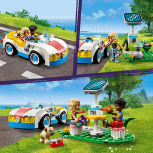 レゴジャパン LEGO フレンズ 42609 電気自動車と充電ステーション 42609ﾃﾞﾝｷｼﾞﾄﾞｳｼﾔﾄｼﾞﾕｳﾃﾞﾝS-イメージ9