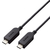 エレコム スイング式USB Type-C(TM)ケーブル(2．0m) ブラック MPA-CCSW20BK-イメージ1