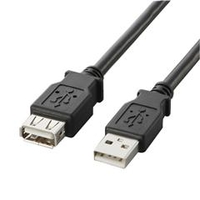 エレコム USB2．0延長ケーブル(A-A延長タイプ) ブラック3m U2CE30BK