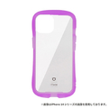 Hamee iPhone 15用ガラスケース iFace Reflection NEO クリアパープル 41-959367