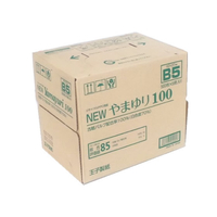 王子製紙 リサイクルコピー用紙Newやまゆり100B5 500枚×5冊 1箱(5冊) F863353