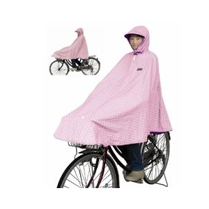 大久保製作所 マルト MARUTO 大久保製作所 D-3POMT 自転車屋さんのポンチョ水玉 ピンク D-3POMTﾋﾟﾝｸ-イメージ1