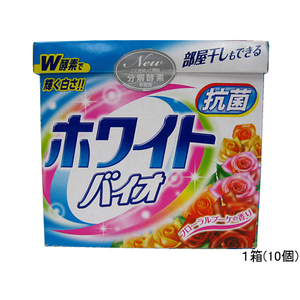 日本合成洗剤 ホワイトバイオプラス抗菌 0.8kg×10個 F174025-イメージ1