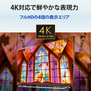 I・Oデータ 55型4K対応ワイド液晶ディスプレイ LCD-M4K552XDB2-イメージ8