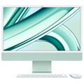 Apple 24インチiMac Retina 4．5Kディスプレイモデル： 8コアCPUと10コアGPUを搭載したApple M3チップ, 256GB SSD グリーン MQRN3JA