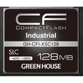 グリーンハウス コンパクトフラッシュ(工業用)(128MB) GH-CFI-XSC128