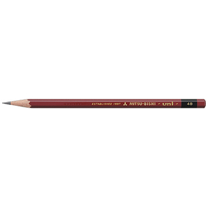 三菱鉛筆 鉛筆ユニ 4B 4B1ダース(12本) F829538-U4B-イメージ2