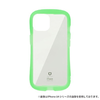 Hamee iPhone 15 Plus用ガラスケース iFace Reflection NEO クリアグリーン 41-959473