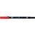 トンボ鉛筆 デュアルブラッシュペン ABT Red F040105-AB-T905-イメージ1