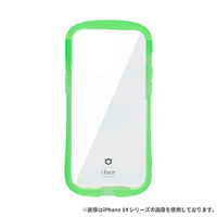 Hamee iPhone 15 Pro Max用ガラスケース iFace Reflection NEO クリアグリーン 41-959510