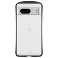 NATURALdesign Google Pixel 7a用耐衝撃背面型ケース Chrome-CLEAR ブラック GP7ACHC02